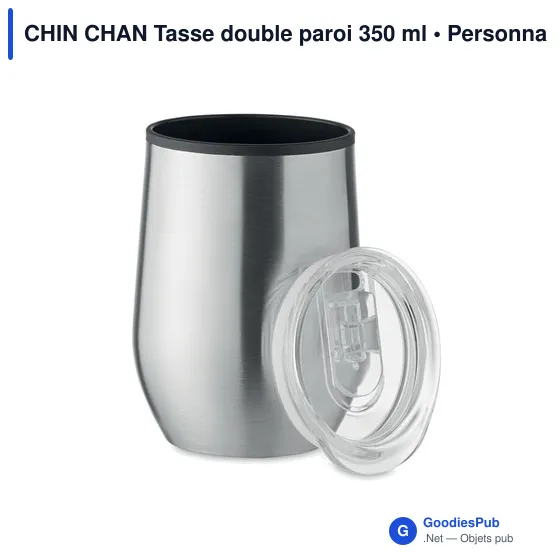 CHIN CHAN Tasse double paroi 350 ml - Image 4