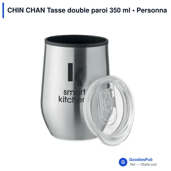 CHIN CHAN Tasse double paroi 350 ml - Image 6