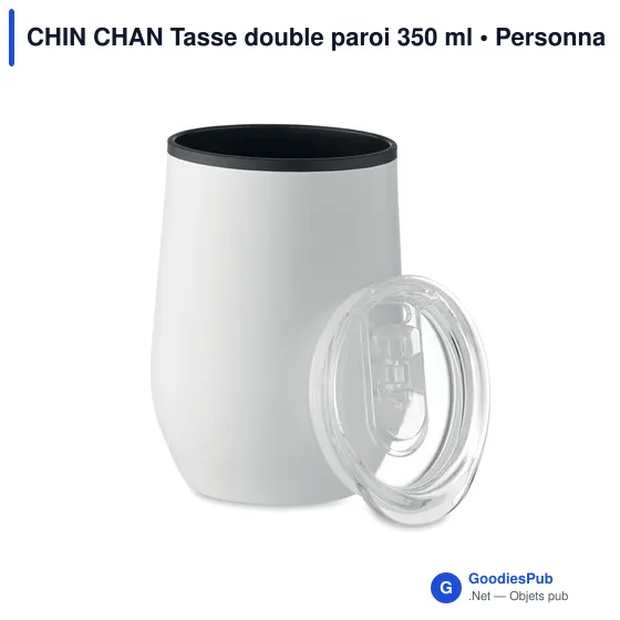 CHIN CHAN Tasse double paroi 350 ml - Image 9