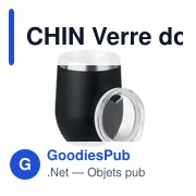 CHIN Verre double paroi 300ml - Miniature 1