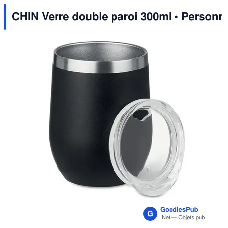CHIN Verre double paroi 300ml