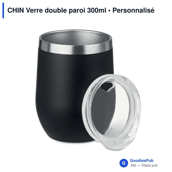 CHIN Verre double paroi 300ml - Image 1