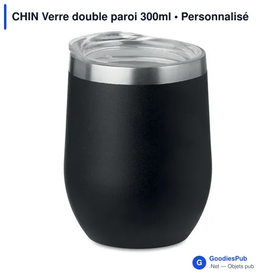 CHIN Verre double paroi 300ml - Image 2