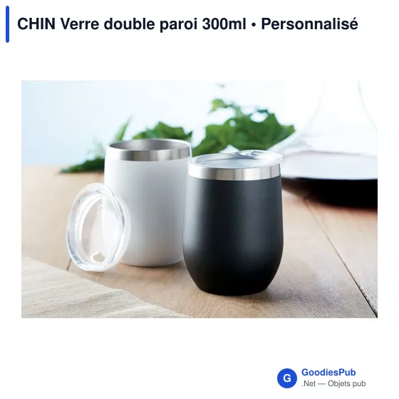 CHIN Verre double paroi 300ml - Image 3