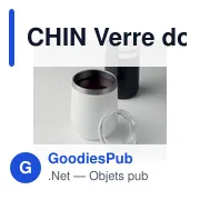 CHIN Verre double paroi 300ml - Miniature 6