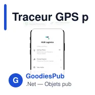 Traceur GPS personnalisable Chipolo POP avec logo - Miniature 11