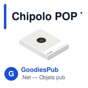 Traceur GPS personnalisable Chipolo POP avec logo - Miniature 4