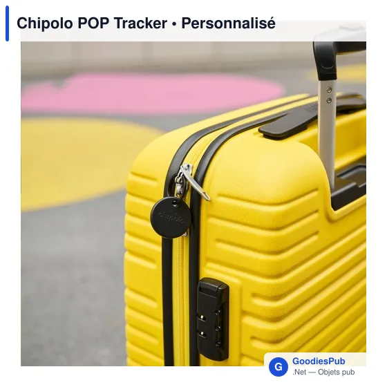 Traceur GPS personnalisable Chipolo POP avec logo - Image 7