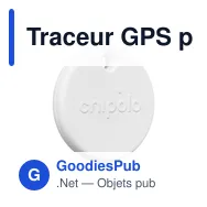 Traceur GPS personnalisable Chipolo POP avec logo - Miniature 10