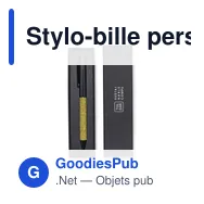 Stylo-bille personnalisable CHIPPEWA PEN avec étui pour logo - Miniature 3