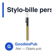 Stylo-bille personnalisable CHIPPEWA PEN avec étui pour logo - Miniature 7
