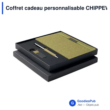 Coffret cadeau personnalisable CHIPPEWA SET avec logo