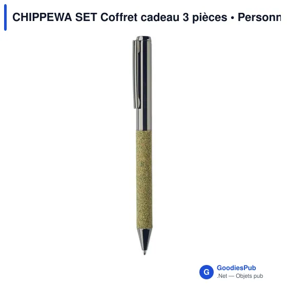 Coffret cadeau personnalisable CHIPPEWA SET avec logo - Image 11