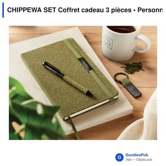 Coffret cadeau personnalisable CHIPPEWA SET avec logo - Image 5
