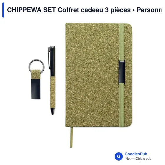 Coffret cadeau personnalisable CHIPPEWA SET avec logo - Image 8
