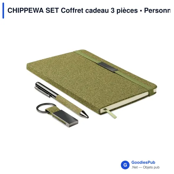 Coffret cadeau personnalisable CHIPPEWA SET avec logo - Image 9