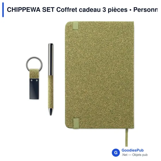 Coffret cadeau personnalisable CHIPPEWA SET avec logo - Image 10