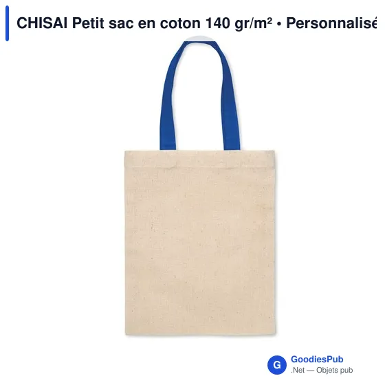 CHISAI Petit sac en coton 140 gr/m² - Image 4