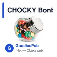 CHOCKY Bonbonnière chocolat 30 g. - Miniature 2