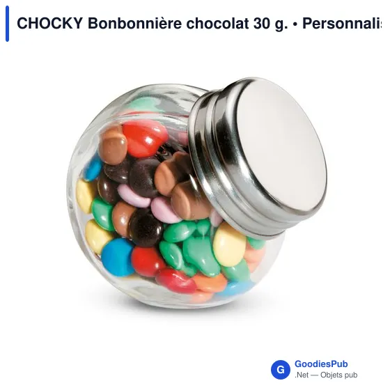 CHOCKY Bonbonnière chocolat 30 g. - Image 2