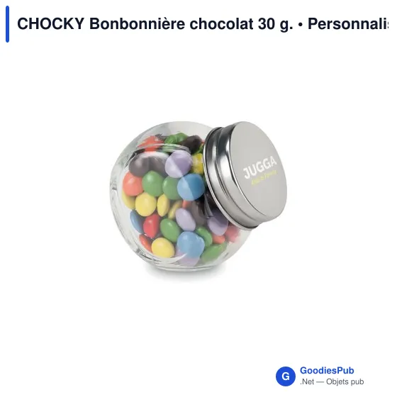 CHOCKY Bonbonnière chocolat 30 g. - Image 3