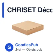 CHRISET Décorations de Noël en bois - Miniature 3