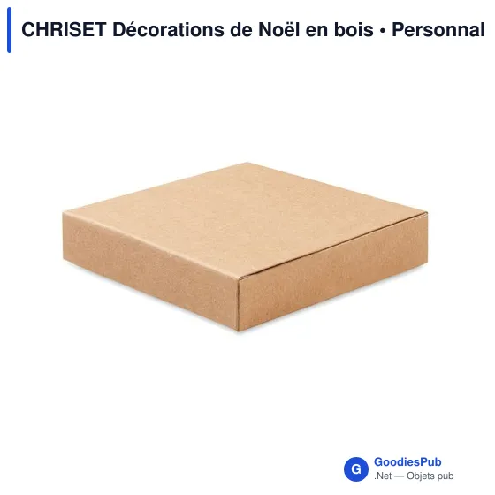 CHRISET Décorations de Noël en bois - Image 3