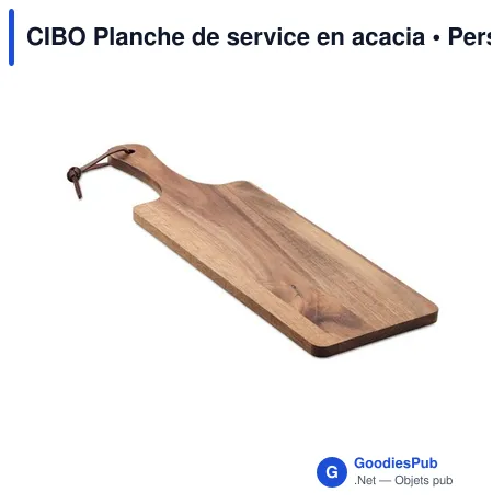 CIBO Planche de service en acacia