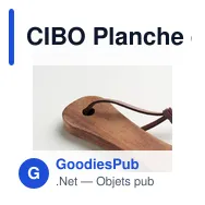 CIBO Planche de service en acacia - Miniature 5