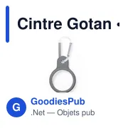 Cintre Gotan - Miniature 1