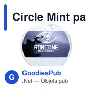 Pastilles à la menthe personnalisables en boîte distributrice - Circle Mintavec logo - Miniature 5