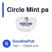Pastilles à la menthe personnalisables en boîte distributrice - Circle Mintavec logo - Miniature 7