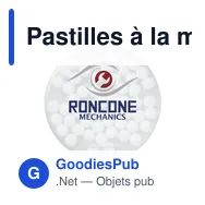 Pastilles à la menthe personnalisables en boîte distributrice - Circle Mintavec logo - Miniature 9