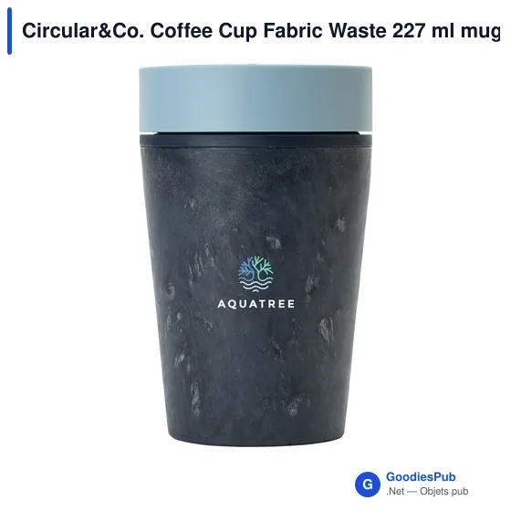Mug isotherme personnalisable Circular&Co. avec logo - Image 1