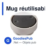 Mug réutilisable personnalisable Circular&Co avec logo - Miniature 2
