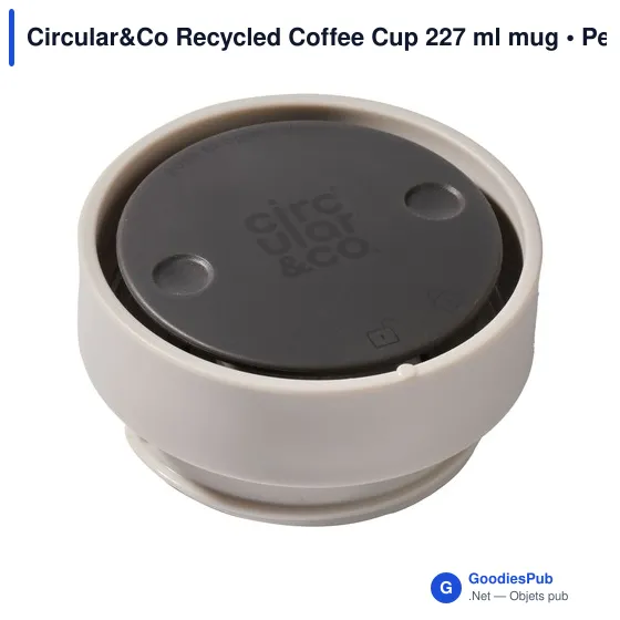 Mug réutilisable personnalisable Circular&Co avec logo - Image 2