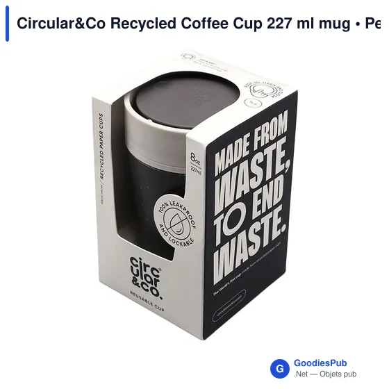 Mug réutilisable personnalisable Circular&Co avec logo - Image 3