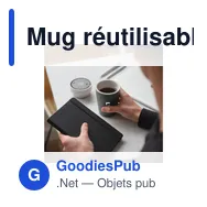 Mug réutilisable personnalisable Circular&Co avec logo - Miniature 6