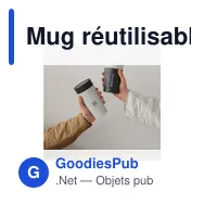 Mug réutilisable personnalisable Circular&Co avec logo - Miniature 7
