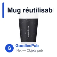 Mug réutilisable personnalisable Circular&Co avec logo - Miniature 8