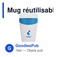 Mug réutilisable personnalisable Circular&Co avec logo - Miniature 9