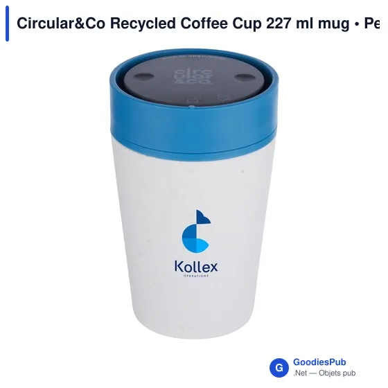 Mug réutilisable personnalisable Circular&Co avec logo - Image 9