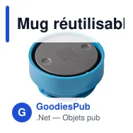 Mug réutilisable personnalisable Circular&Co avec logo - Miniature 10