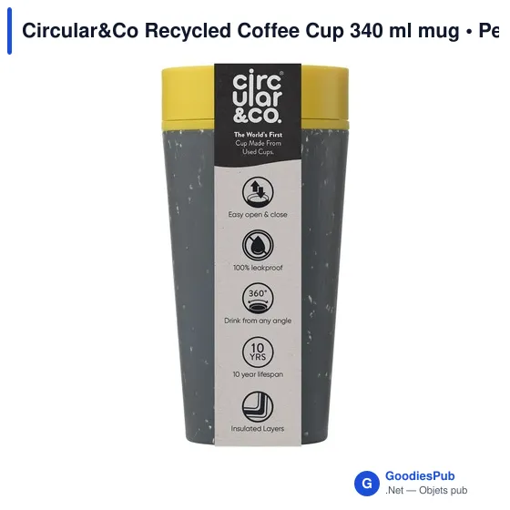 Mug réutilisable personnalisable Circular&Co avec logo - Image 2
