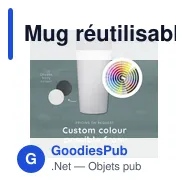Mug réutilisable personnalisable Circular&Co avec logo - Miniature 12
