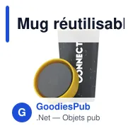 Mug réutilisable personnalisable Circular&Co avec logo - Miniature 3