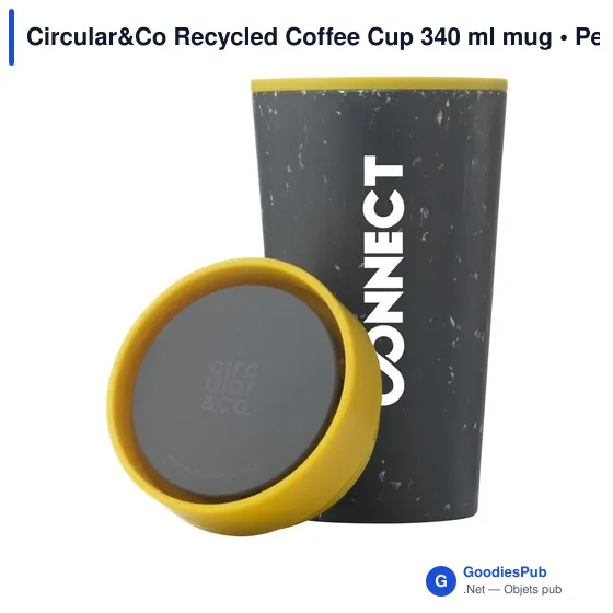 Mug réutilisable personnalisable Circular&Co avec logo - Image 3