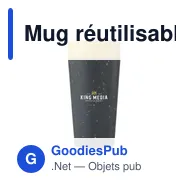 Mug réutilisable personnalisable Circular&Co avec logo - Miniature 8