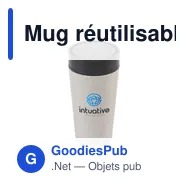 Mug réutilisable personnalisable Circular&Co avec logo - Miniature 9
