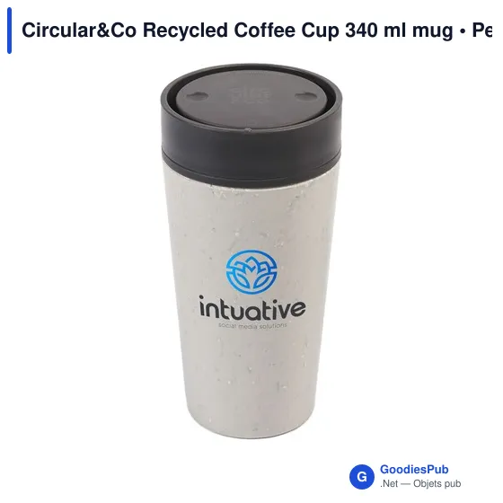 Mug réutilisable personnalisable Circular&Co avec logo - Image 9